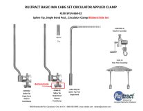 4100-SPLN-B60-01 Circulator , Spline Post, Bilateral Set